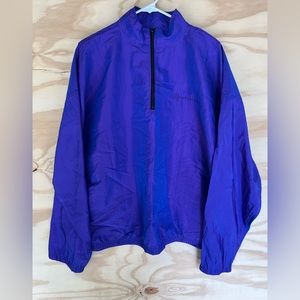 Vintage 90s Venini’s Sportswear Motorola branded Iridescent Purple Windbreaker